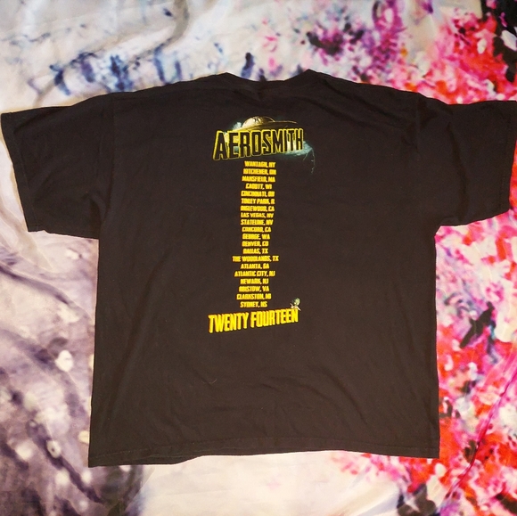 Aerosmith 2014 Band Tour T-shirt - Picture 2 of 5